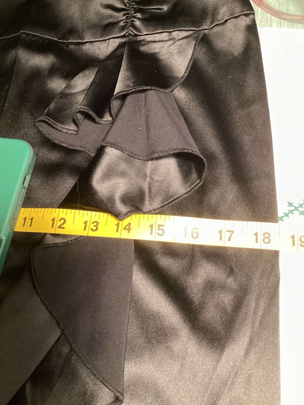 DALIA Collections RUFFLE BLACK SKIRT - Picture 9 of 10